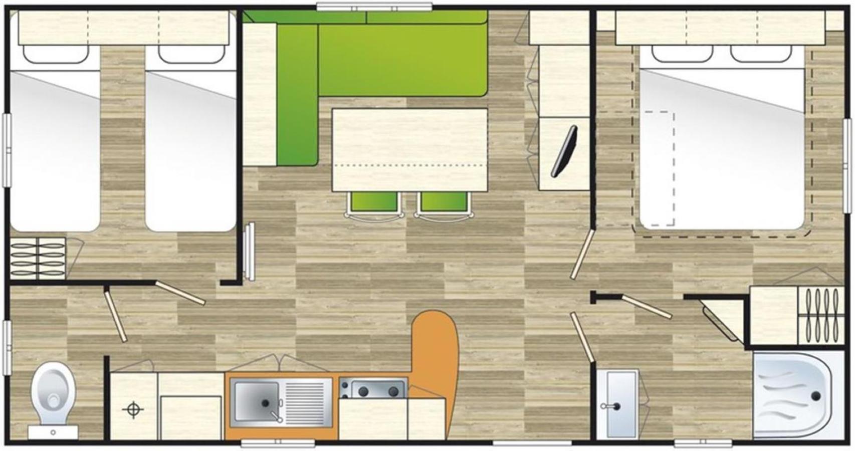 Camping Kost Ar Moor Fouesnant Kamer foto